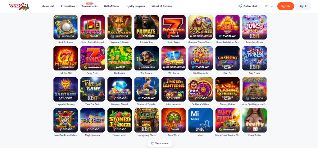 Logowanie w całej Vulkan Casino: vulkan vegas apk Zaloguj Baczności w Kasyno Przez internet